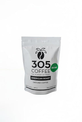 305 Coffee Miami Blend Decaf Ground Coffee (10 onzas, descafeinado)
