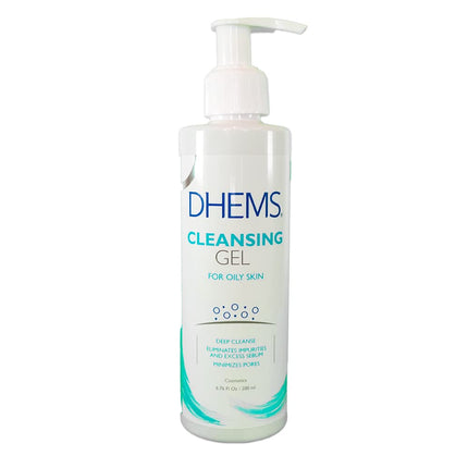 DHEMS Gel Limpiador Para Pieles Grasas Limpiador en espuma suave, pieles con tendencia acnéica. Limpia en profundidad eliminando la suciedad y el exceso de sebo (Gel Limpiador)