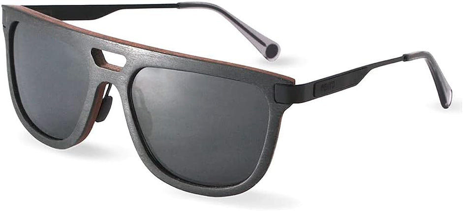 Fento Wooden Sunglasses Cosmos Collection, (DRACO BLACK)