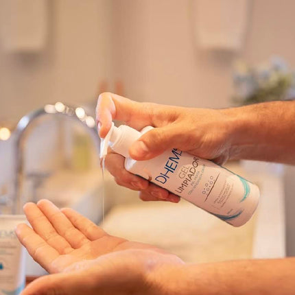 DHEMS Gel Limpiador Para Pieles Grasas Limpiador en espuma suave, pieles con tendencia acnéica. Limpia en profundidad eliminando la suciedad y el exceso de sebo (Gel Limpiador)
