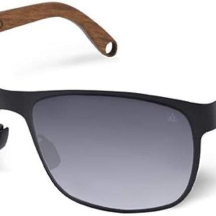 Fento Albura Gafas de sol hechas a mano de madera y metal, varios estilos (negro, teca)