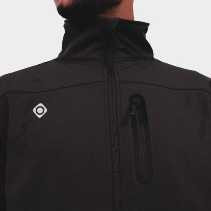 Chaqueta Senderismo Izas Legan, Membrana cortavientos, impermeable, térmica, transpirable, elástica e interior polar.