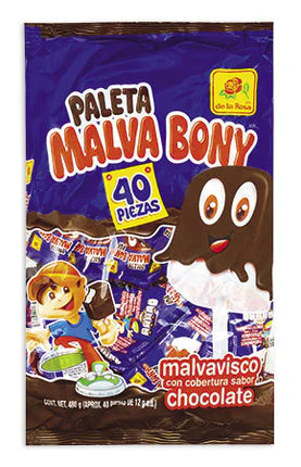 Malvabony gomitas paletas 40 PIECES