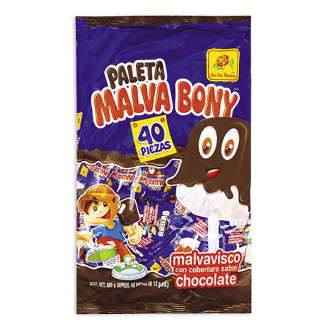 Malvabony gomitas paletas 40 PIECES