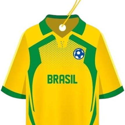 Sport Fresh Car Air Freshener – Soccer Jersey Assorted – Brasil New Car