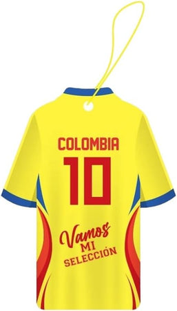 Sport Fresh Car Air Freshener – Soccer Jersey – Colombia  Bubble Gum