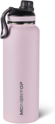MOMENTOP Hydration Bottle  40 oz Pink
