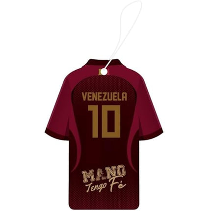 Sport Fresh Car Air Freshener – Soccer Jersey Assorted – Venezuela Vanilla Black