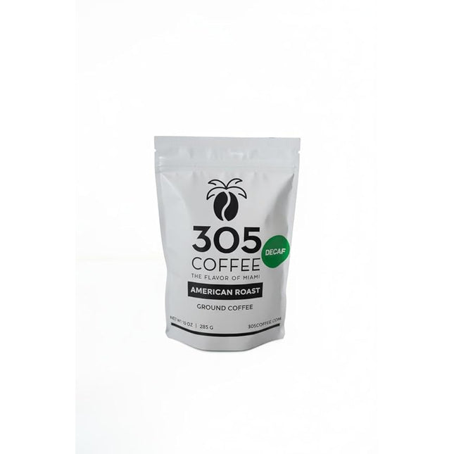 305 Coffee Miami Blend Decaf Ground Coffee  (10 onzas, descafeinado)