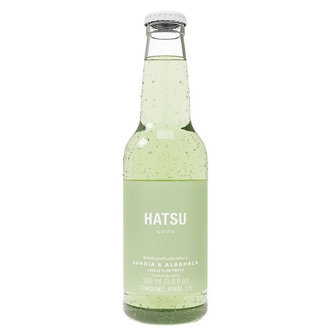 HATSU Soda, No artificial colors, 10 fl oz  Watermelon
