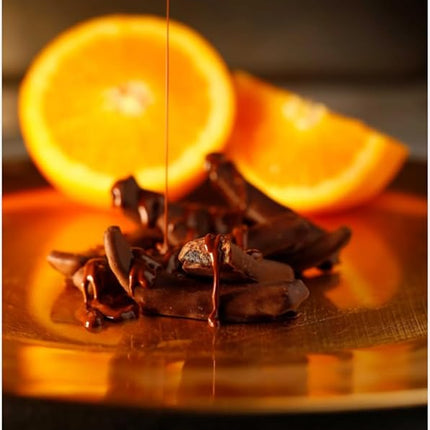 Helena Chocolatier Gourmet Naranjitas – Candied Orange Peel Covered with Bittersweet Chocolate 3.5 oz (100 g)