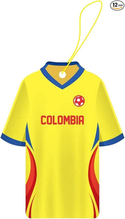 Sport Fresh Car Air Freshener – Soccer Jersey – Colombia New Car