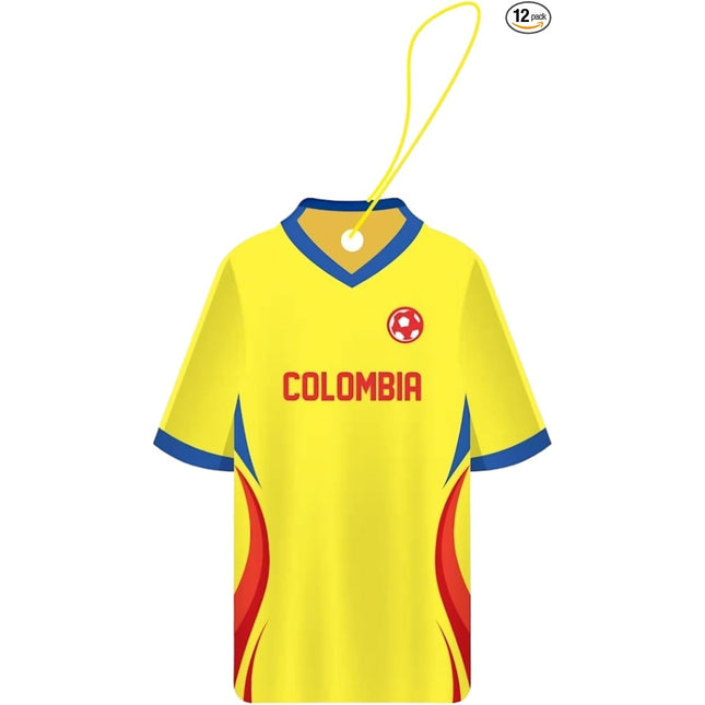 Sport Fresh Car Air Freshener – Soccer Jersey – Colombia New Car