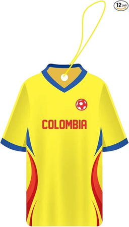 Sport Fresh Car Air Freshener – Soccer Jersey – Colombia New Car