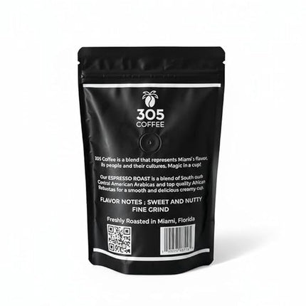305 Coffee, Miami Blend, Café molido prémium (10 onzas, espresso)