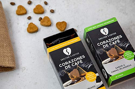 Shelton's Café Corazones Irlandés Crema