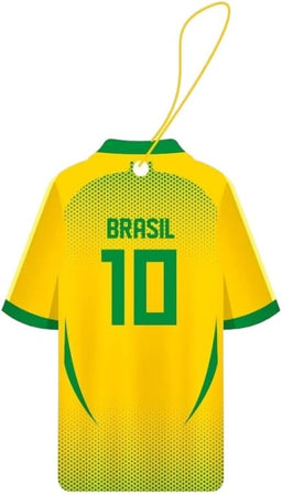 Sport Fresh Car Air Freshener – Soccer Jersey Assorted – Brasil New Car