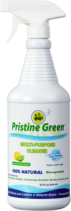 100% natural, plant-based, biodegradable, lab-tested, patented multi-purpose cleaner (lemon/lime)