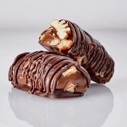 Helena Chocolatier Pecanroll Caramelo Coco Crujiente Chocolate Toffee, Gourmet, 1 paquete (PECANROLL, 100 grs)