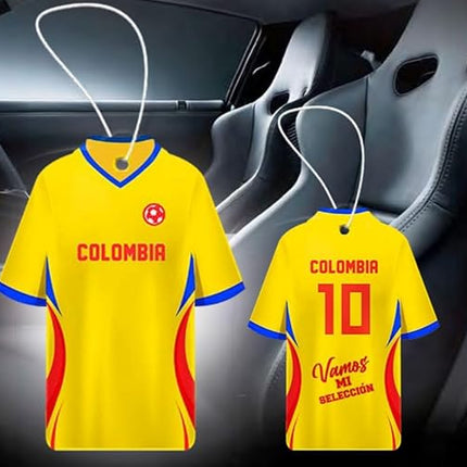 Sport Fresh Car Air Freshener – Soccer Jersey Assorted Pack (12 Units) – Long Lasting