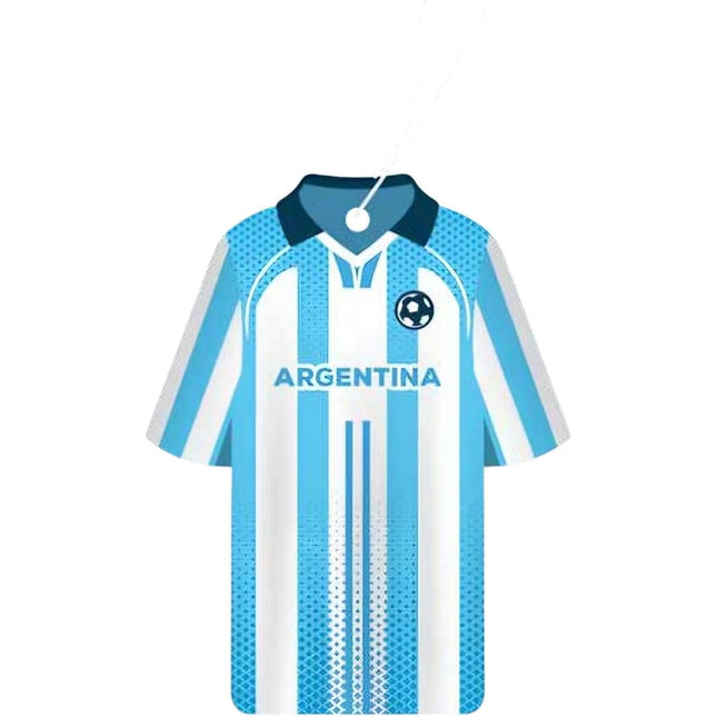Sport Fresh Car Air Freshener – Soccer Jersey – Argentina New Car