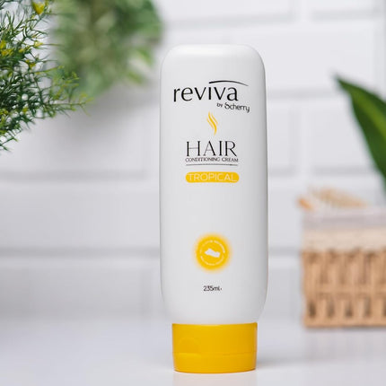 Reviva Tropical Hair Conditioner – Moisturizing Cream with Natural Ingredients, 7.94 fl oz