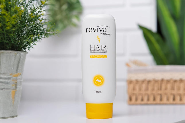 Reviva Tropical Hair Conditioner – Moisturizing Cream with Natural Ingredients, 7.94 fl oz