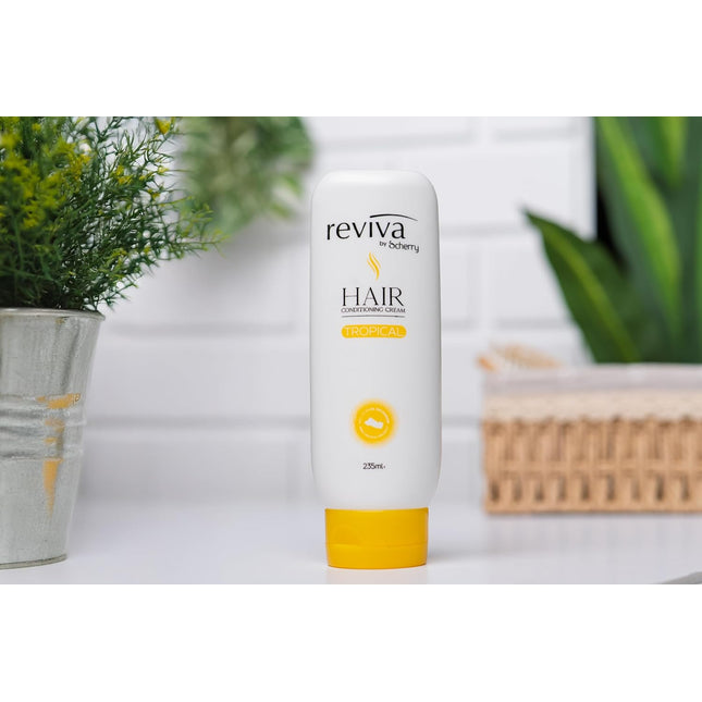 Reviva Tropical Hair Conditioner – Moisturizing Cream with Natural Ingredients, 7.94 fl oz