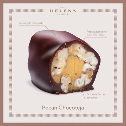 Helena Chocolatier Tejas Pecana Perú