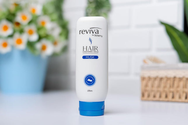 Reviva Hair Conditioning Cream Musk – 7.94 fl oz – Deep Nourishment & Shine for All Hair Types