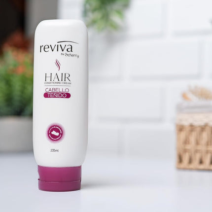 Reviva by Cherry Hair Conditioning Cream – 7.94 fl oz (235 ml), Color-Treated Hair Formula
