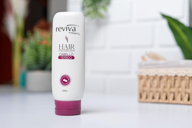 Reviva by Cherry Hair Conditioning Cream – 7.94 fl oz (235 ml), Color-Treated Hair Formula