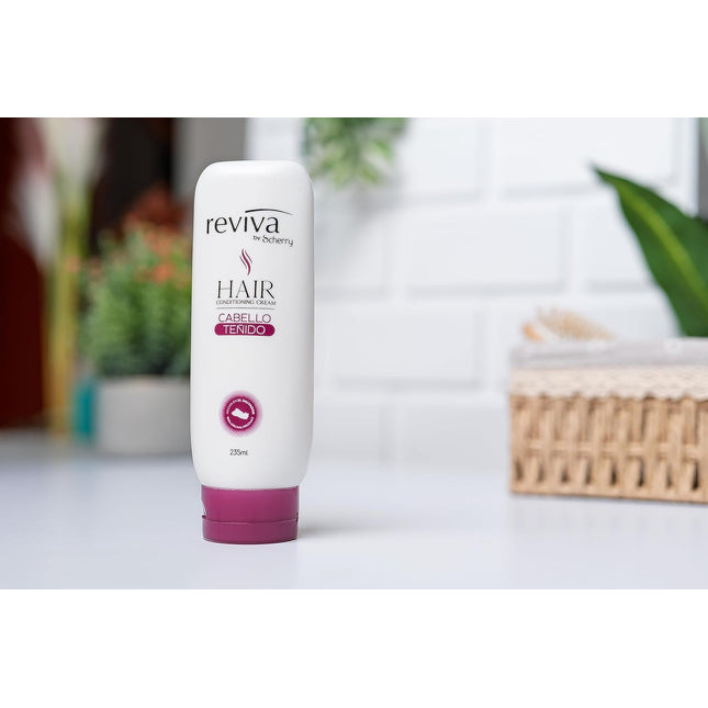 Reviva by Cherry Hair Conditioning Cream – 7.94 fl oz (235 ml), Color-Treated Hair Formula