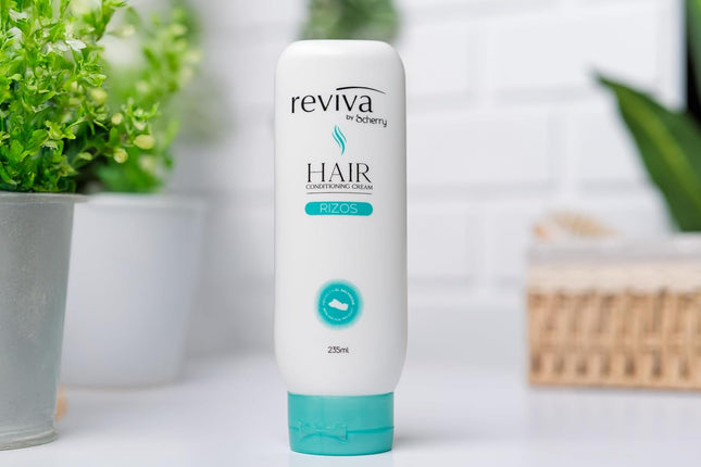 Reviva by Cherry Hair Conditioning Cream – 7.94 fl oz (235 ml), Curl Enhancing & Repairing Conditioner