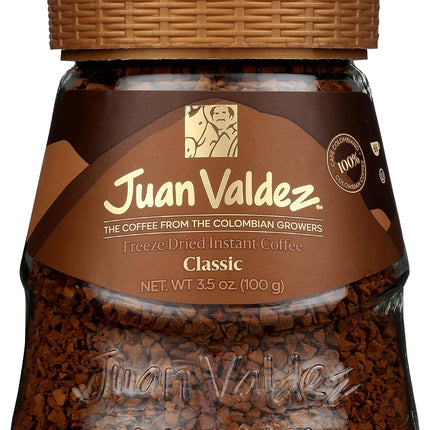 Juan Valdez Coffee  regular liofilizado instantáneo