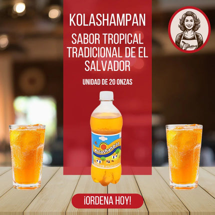 Kolashanpan Original Soda – Authentic El Salvador Soft Drink, 1 unit