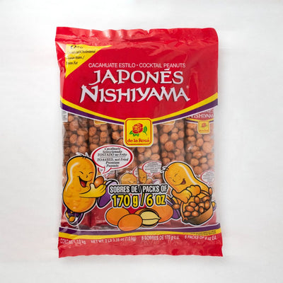 Cacahuates de 6 tiras