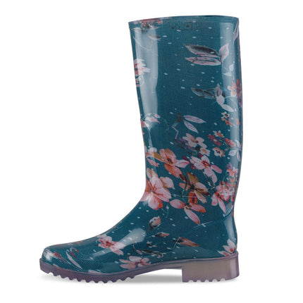 Tabea multicolored printed  tiffany Pvc Boots For Women