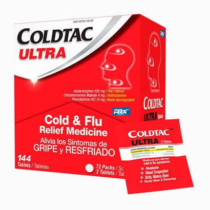 Coldtac PLUS Ultra 144 unds