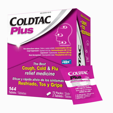 Coldtac PLUS 144 unds