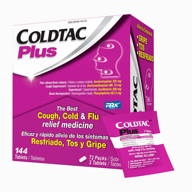 Coldtac PLUS 144 unds