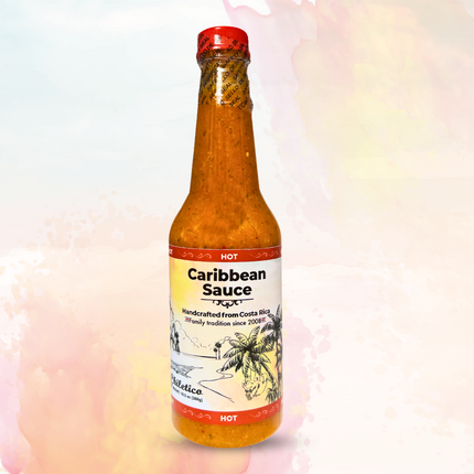 Costa Rican Caribbean Sauce, Hot, 10.5 fl oz, pack of 1