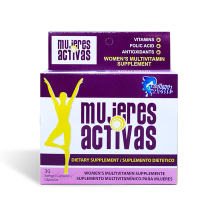 Mujeres Activas Ballena azul 30 cápsulas