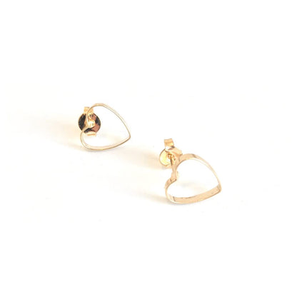Ambar design 24k gold plating earrings. Assorted styles. (Heart shaped)