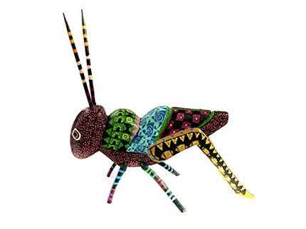 Alebrije Handmade Wooden Carving Mexican Alebrije, Signed by artisan. (Sold by piece) (Dog)