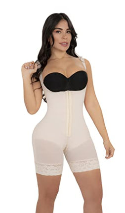 Faja reloj de arena con tirantes. Colores surtidos (Beige, L)