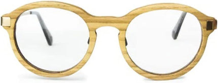 Fento Handmade Lincoln Wood Sunglasses (ASH CLEAR)