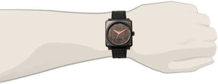 Reloj de madera Mistura M35, reloj hecho a mano (negro negro)