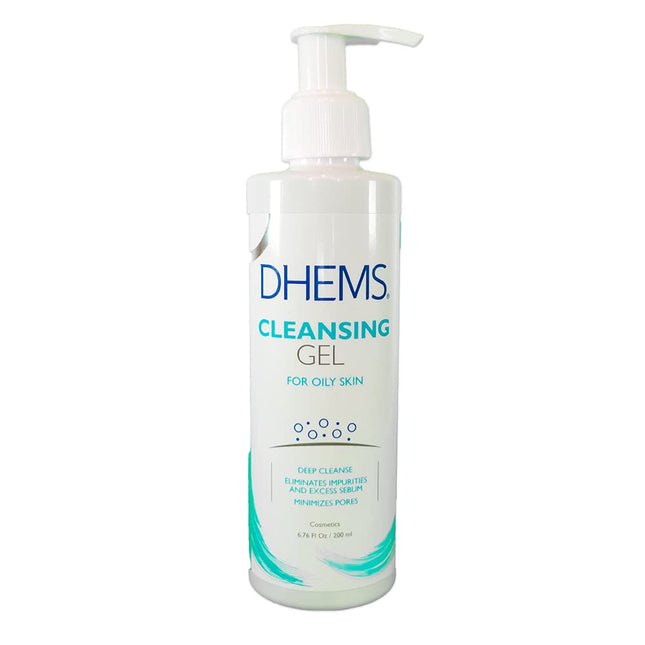 DHEMS Cleansing Gel For Oily Skin Gentle foaming cleanser