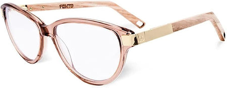 Fento Lega Wood High Quality wood with spring hinges, TAC UV 400 protection (ASH CLEAR)